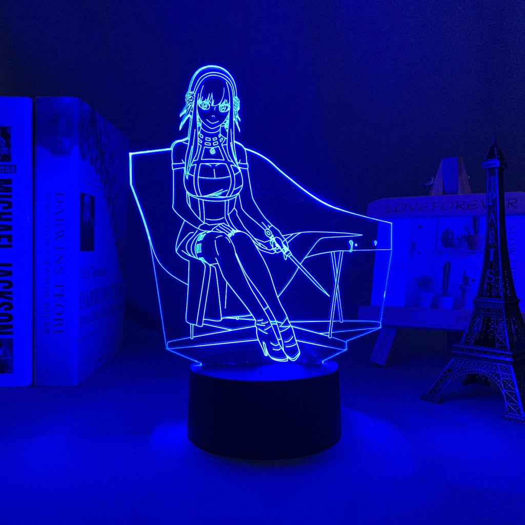 Anime Lamp: Yor Forger Inspired Night Light | Spy x Family Anime Gifts