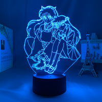 Anime Lamp: Inuyasha & Kagome