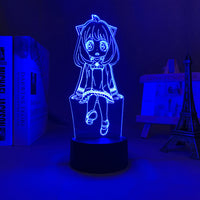 Anime Lamp: Anya Forger Inspired Night Light | Spy x Family Anime Gifts