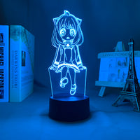 Anime Lamp: Anya Forger Inspired Night Light | Spy x Family Anime Gifts