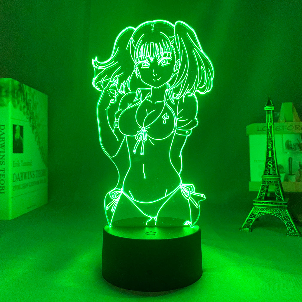 Anime Lamp: Diane Inspired Night Light | The Seven Deadly Sins Anime Gifts