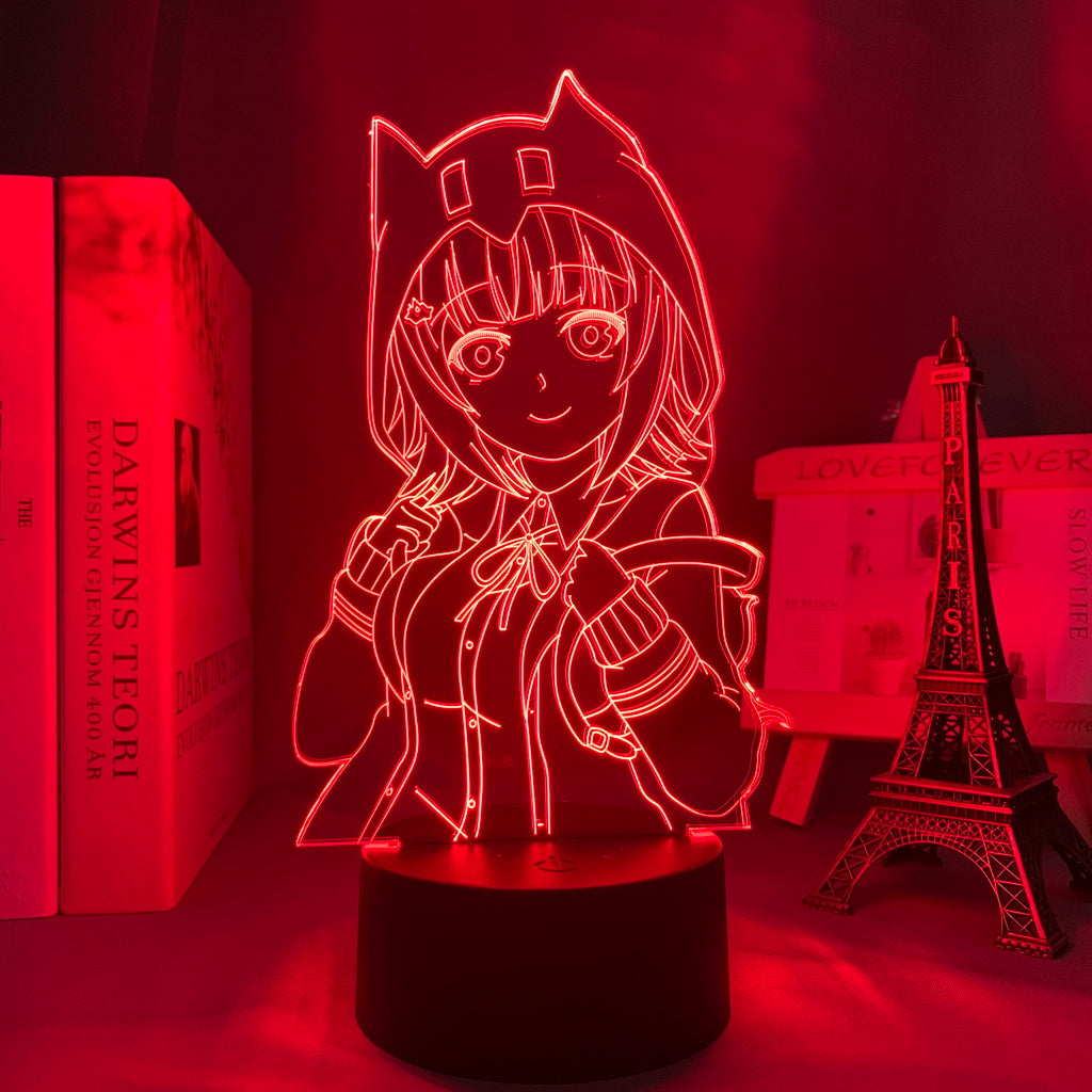 Anime Lamp: Chiaki Nanami Night Light | Danganronpa Anime Gifts