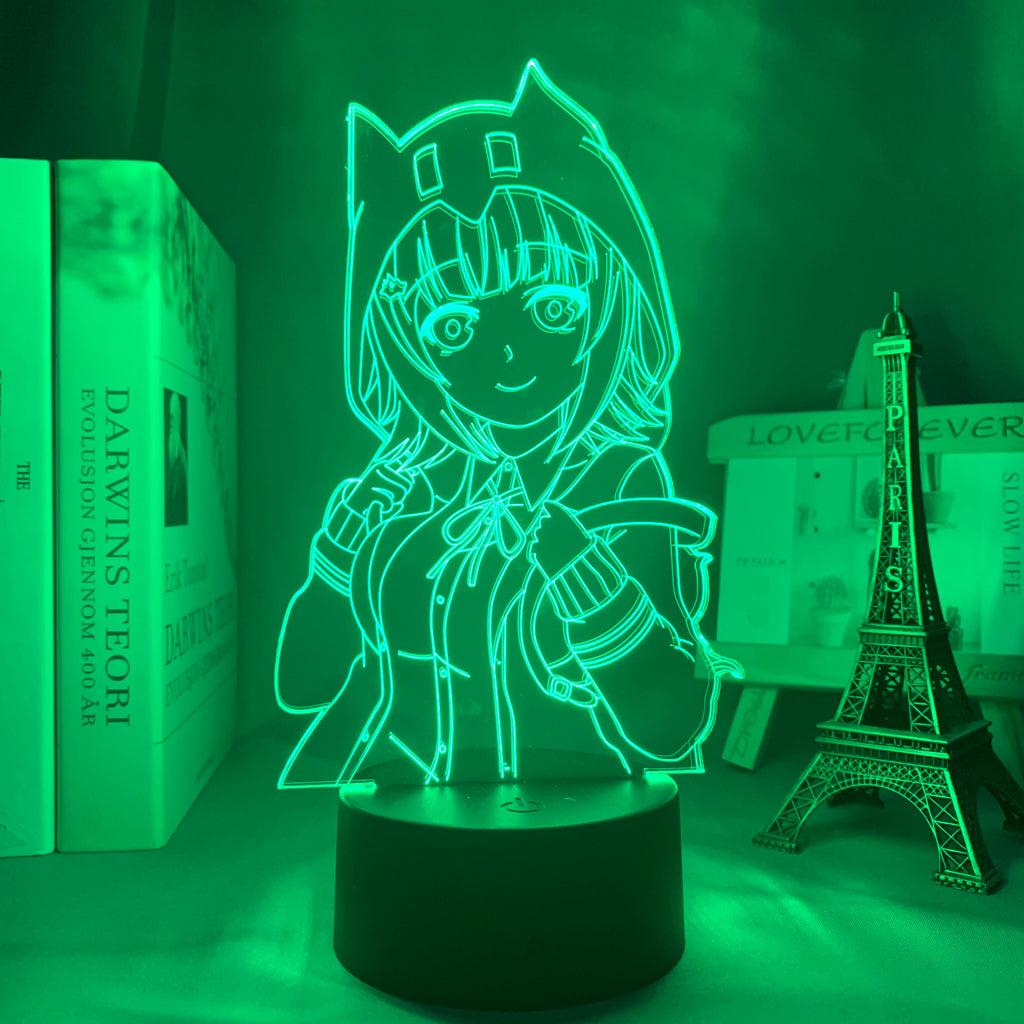 Anime Lamp: Chiaki Nanami Night Light | Danganronpa Anime Gifts