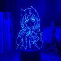 Anime Lamp: Chiaki Nanami Night Light | Danganronpa Anime Gifts