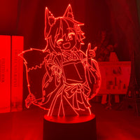 Anime Lamp: Senko Inspired Night Light | The Helpful Fox Senko San Anime Gifts