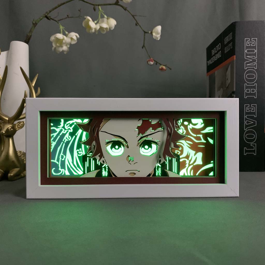 Anime Light Box: Tanjiro Kamado Inspired | Demon Slayer Anime Gifts