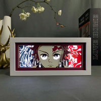 Anime Light Box: Tanjiro Kamado Inspired | Demon Slayer Anime Gifts