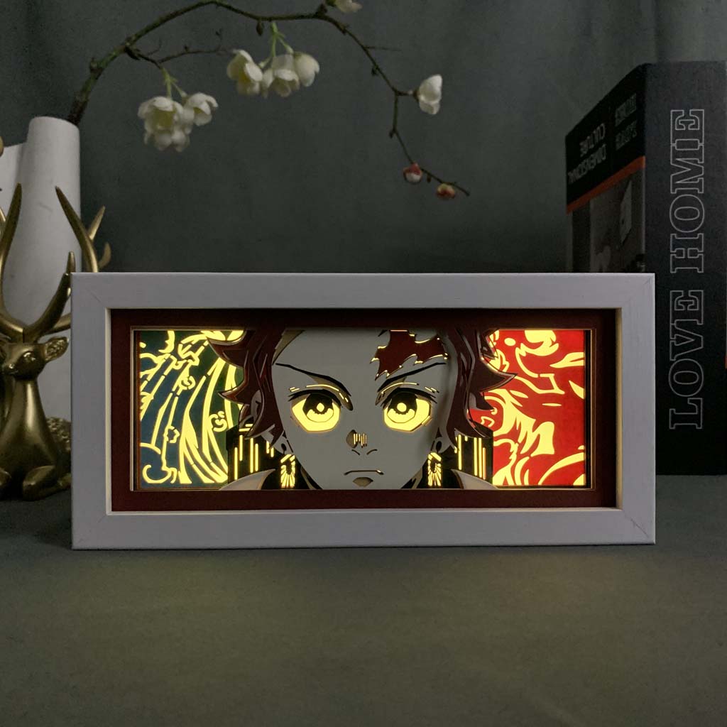 Anime Light Box: Tanjiro Kamado Inspired | Demon Slayer Anime Gifts