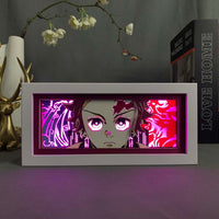 Anime Light Box: Tanjiro Kamado Inspired | Demon Slayer Anime Gifts