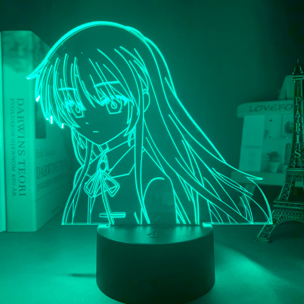 Anime Lamp: Kanade Tachibana Inspired Night Light | Angel Beats Anime Gifts