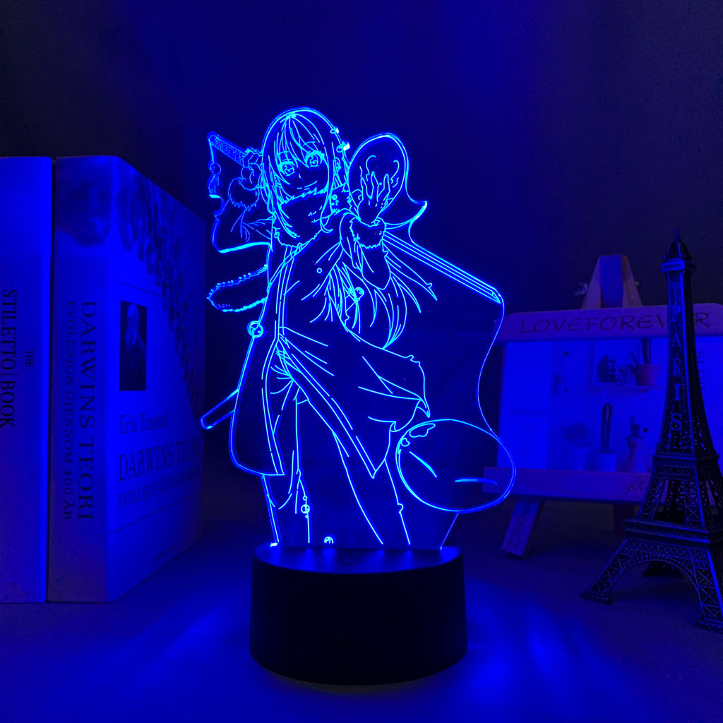 Anime Lamp: Rimuru Tempest Inspired Night Light | Reincarnated As A Slime Anime Gifts