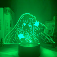 Anime Lamp: Yumeko Jabami Inspired Night Light | Kakegurui Anime Gifts