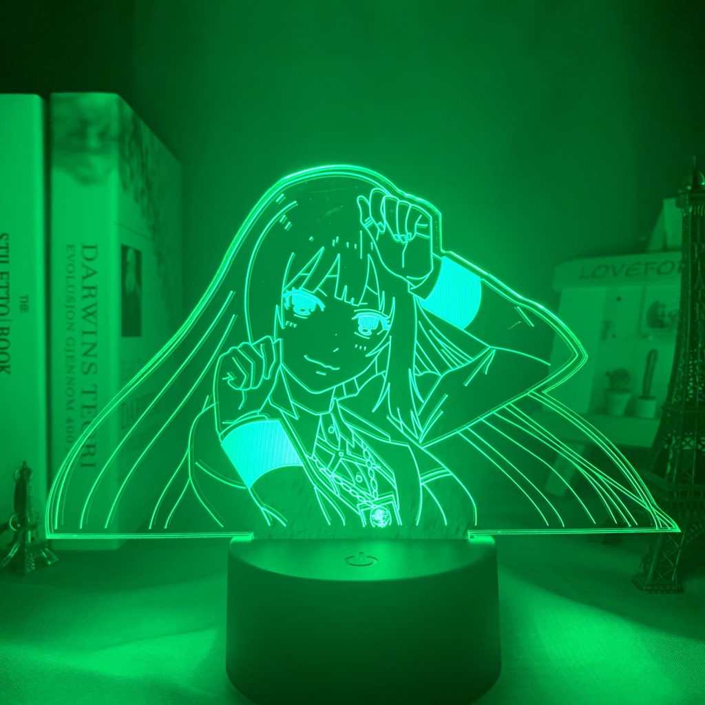 Anime Lamp: Yumeko Jabami Inspired Night Light | Kakegurui Anime Gifts