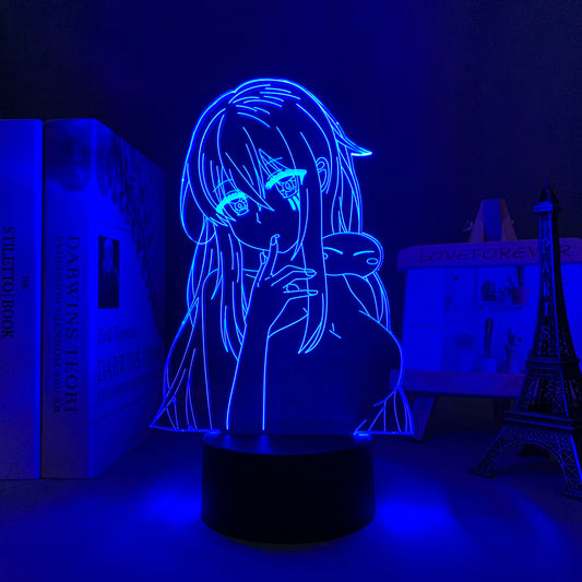 Anime Lamp: Shizue Izawa Inspired Night Light | Reincarnated As A Slime Anime Gifts