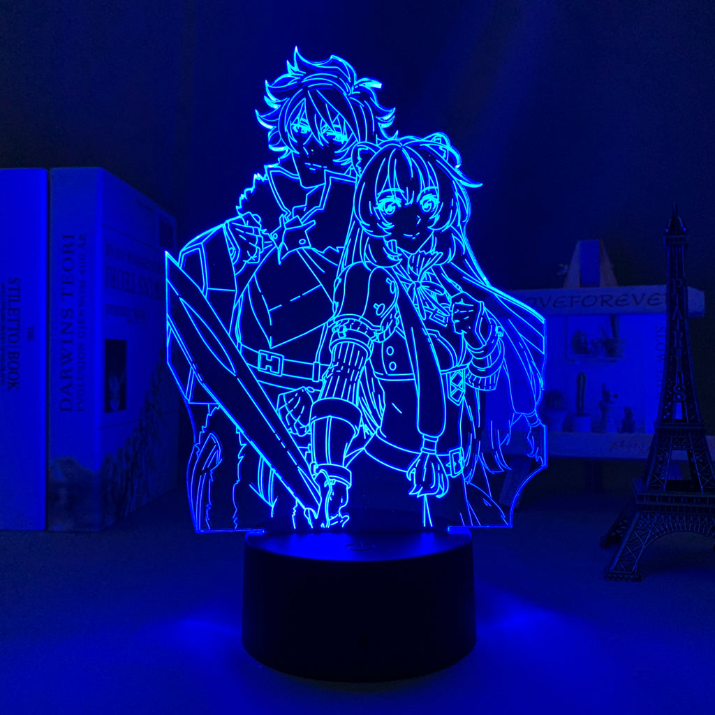 Anime Lamp: Raphtalia & Naofumi| The Rising of the Shield Hero