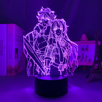 Anime Lamp: Raphtalia & Naofumi| The Rising of the Shield Hero