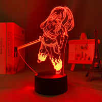 Anime Lamp: Erza Scarlet Night Light | Fairy Tail Anime Gifts