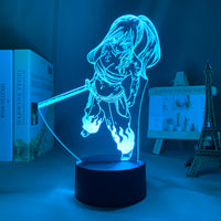 Anime Lamp: Erza Scarlet Night Light | Fairy Tail Anime Gifts