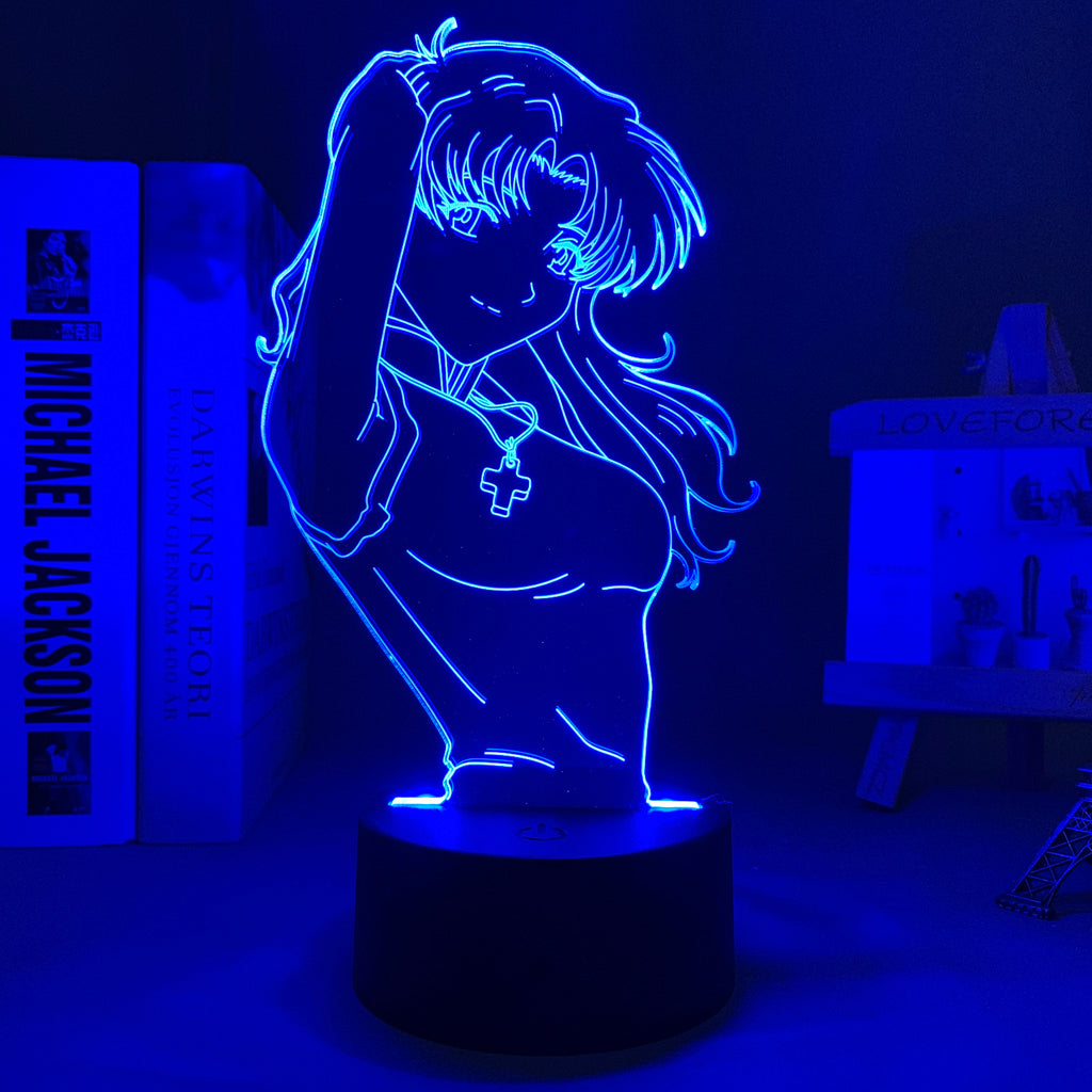 Anime Lamp: Misato Katsuragi | Neon Genesis Evangelion