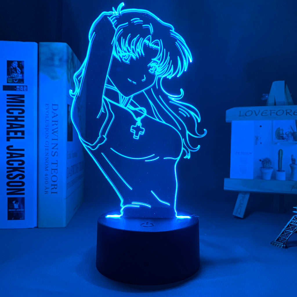 Anime Lamp: Misato Katsuragi | Neon Genesis Evangelion