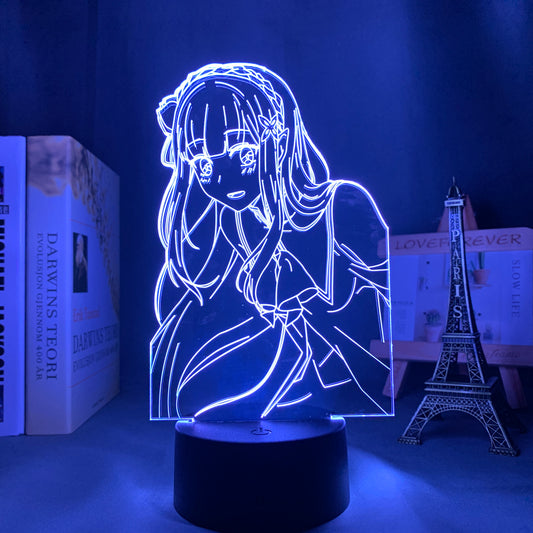 Anime Lamp: Emilia | Re Zero