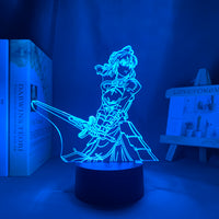 Anime Lamp: Saber Inspired Night Light | Fate Series Anime Gifts