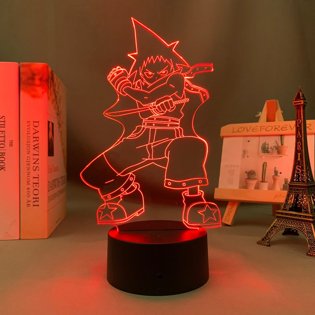 Anime Lamp: Black Star | Soul Eater