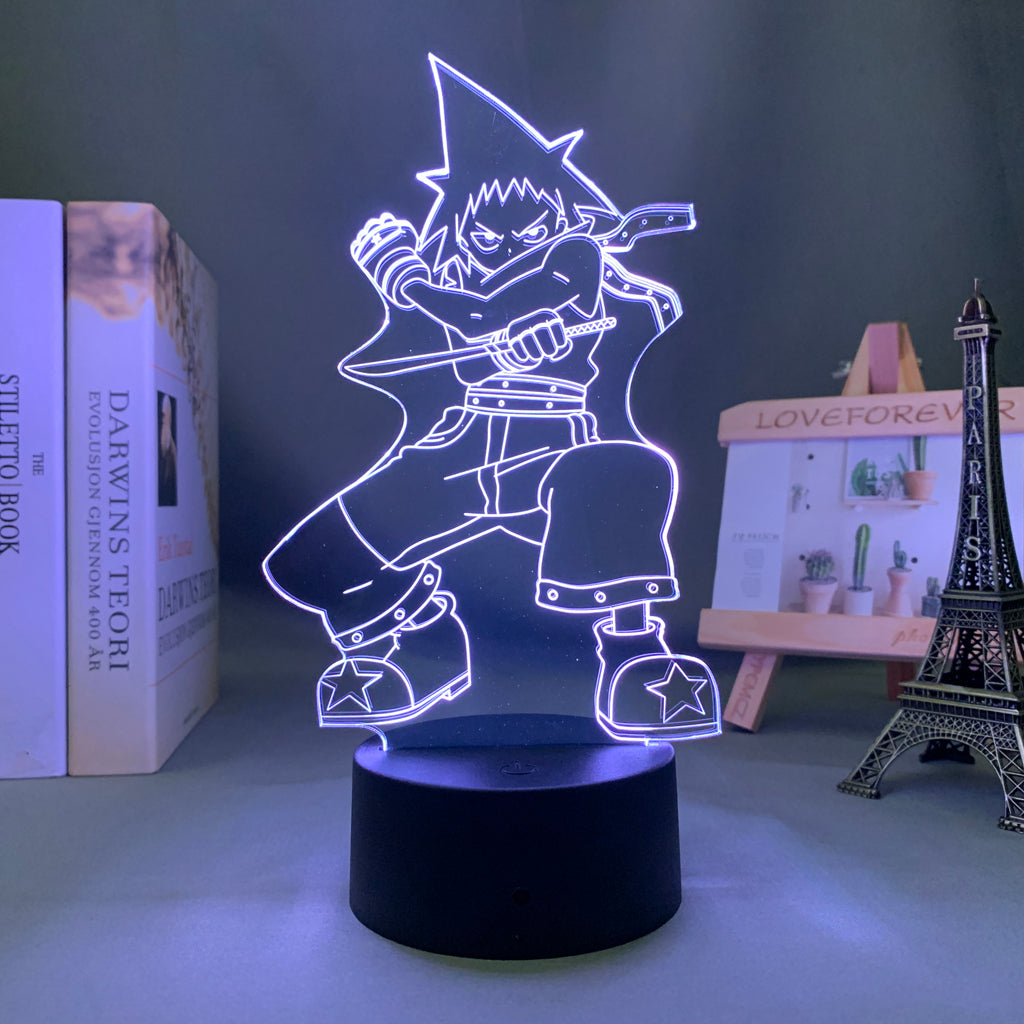 Anime Lamp: Black Star | Soul Eater
