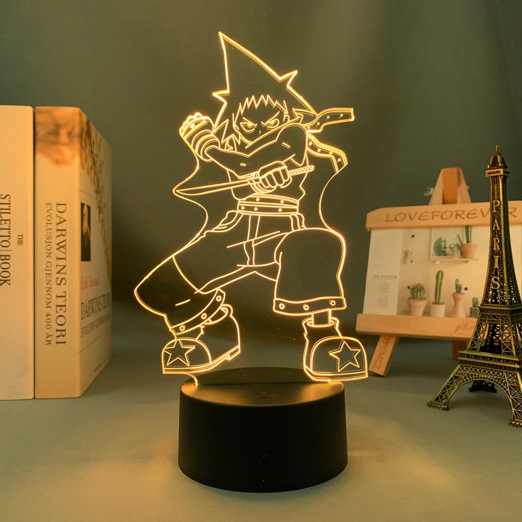 Anime Lamp: Black Star | Soul Eater