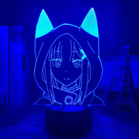 Anime Lamp: Emilia Inspired Night Light | Re Zero  Anime Gifts