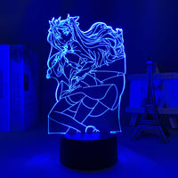 Anime Lamp: Rin Tohsaka Inspired Night Light | Fate Series Anime Gifts