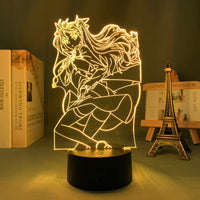 Anime Lamp: Rin Tohsaka Inspired Night Light | Fate Series Anime Gifts