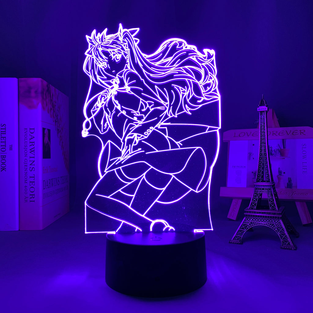 Anime Lamp: Rin Tohsaka Inspired Night Light | Fate Series Anime Gifts