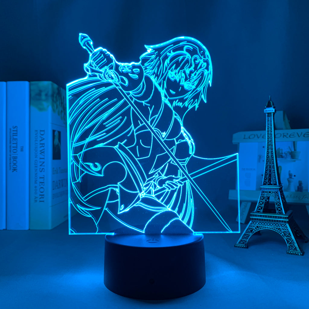 Anime Lamp: Jeanne d'Arc Inspired Night Light | Fate Series Anime Gifts