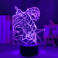 Anime Lamp: Jeanne d'Arc Inspired Night Light | Fate Series Anime Gifts