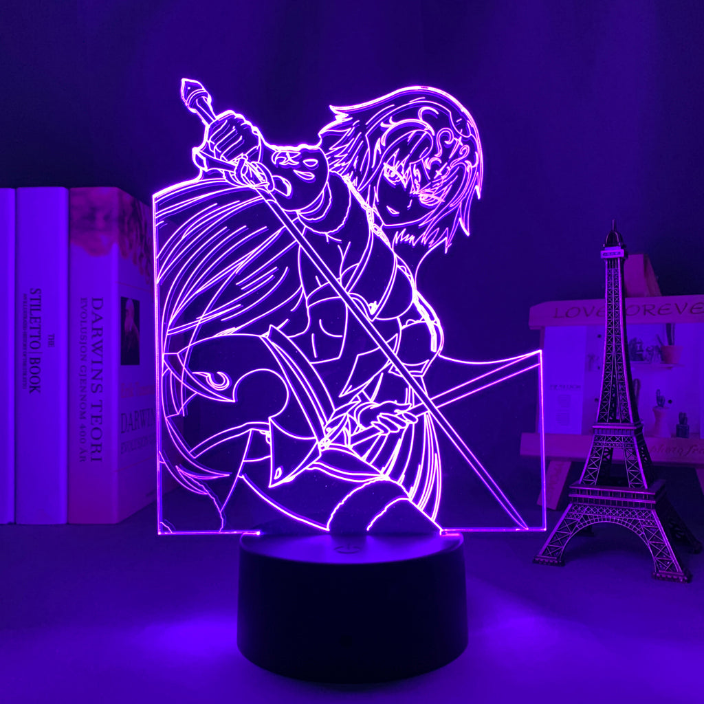 Anime Lamp: Jeanne d'Arc Inspired Night Light | Fate Series Anime Gifts