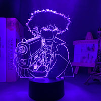 Anime Lamp: Spike Spiegel | Cowboy Bebop