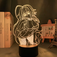 Anime Lamp: Rias Gremory Night Light | Highschool DxD Anime Gifts