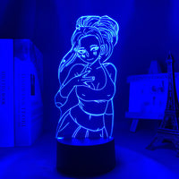 Anime Lamp: Momo Yaoyorozu Inspired Night Light | My Hero Academia Anime Gifts