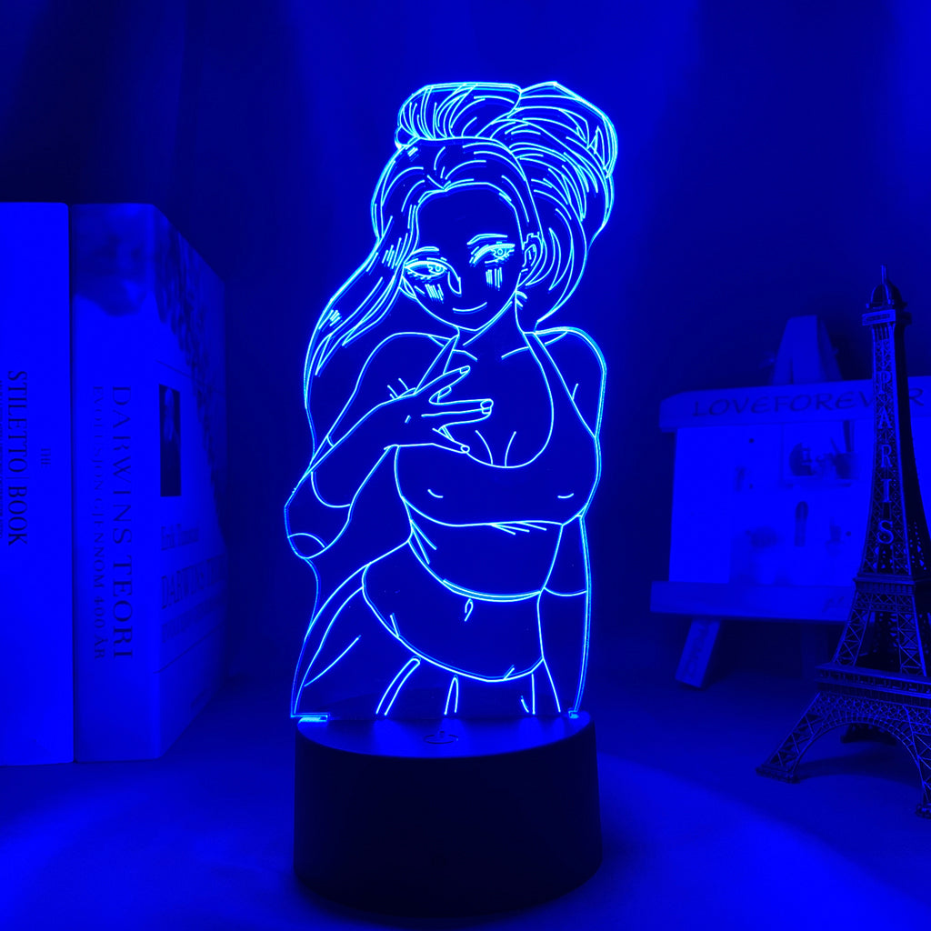Anime Lamp: Momo Yaoyorozu Inspired Night Light | My Hero Academia Anime Gifts