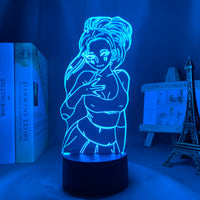 Anime Lamp: Momo Yaoyorozu Inspired Night Light | My Hero Academia Anime Gifts