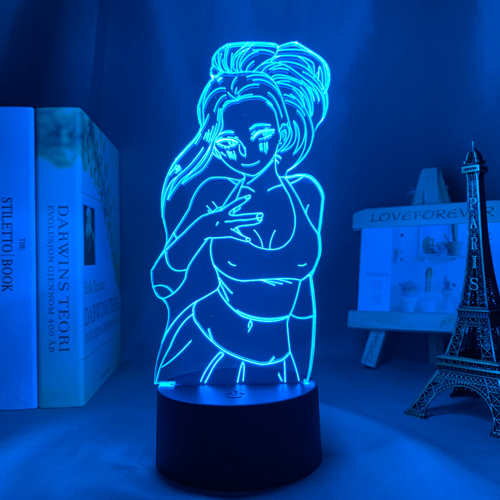 Anime Lamp: Momo Yaoyorozu Inspired Night Light | My Hero Academia Anime Gifts