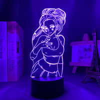 Anime Lamp: Momo Yaoyorozu Inspired Night Light | My Hero Academia Anime Gifts