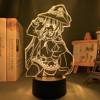 Anime Lamp: Megumin Inspired Night Light | Konosuba Anime Gifts