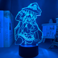 Anime Lamp: Megumin Inspired Night Light | Konosuba Anime Gifts