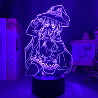 Anime Lamp: Megumin Inspired Night Light | Konosuba Anime Gifts