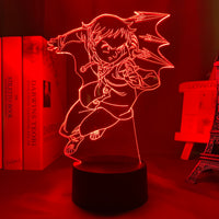 Anime Lamp: King Inspired Night Light | The Seven Deadly Sins Anime Gifts