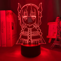 Anime Lamp: Kanna Kamui Night Light | Miss Kobayashi's Dragon Maid Anime Gifts