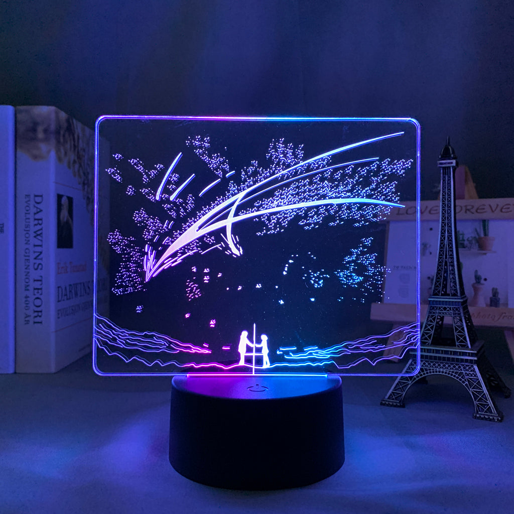 Anime Lamp: Mitsuha & Taki | Your Name