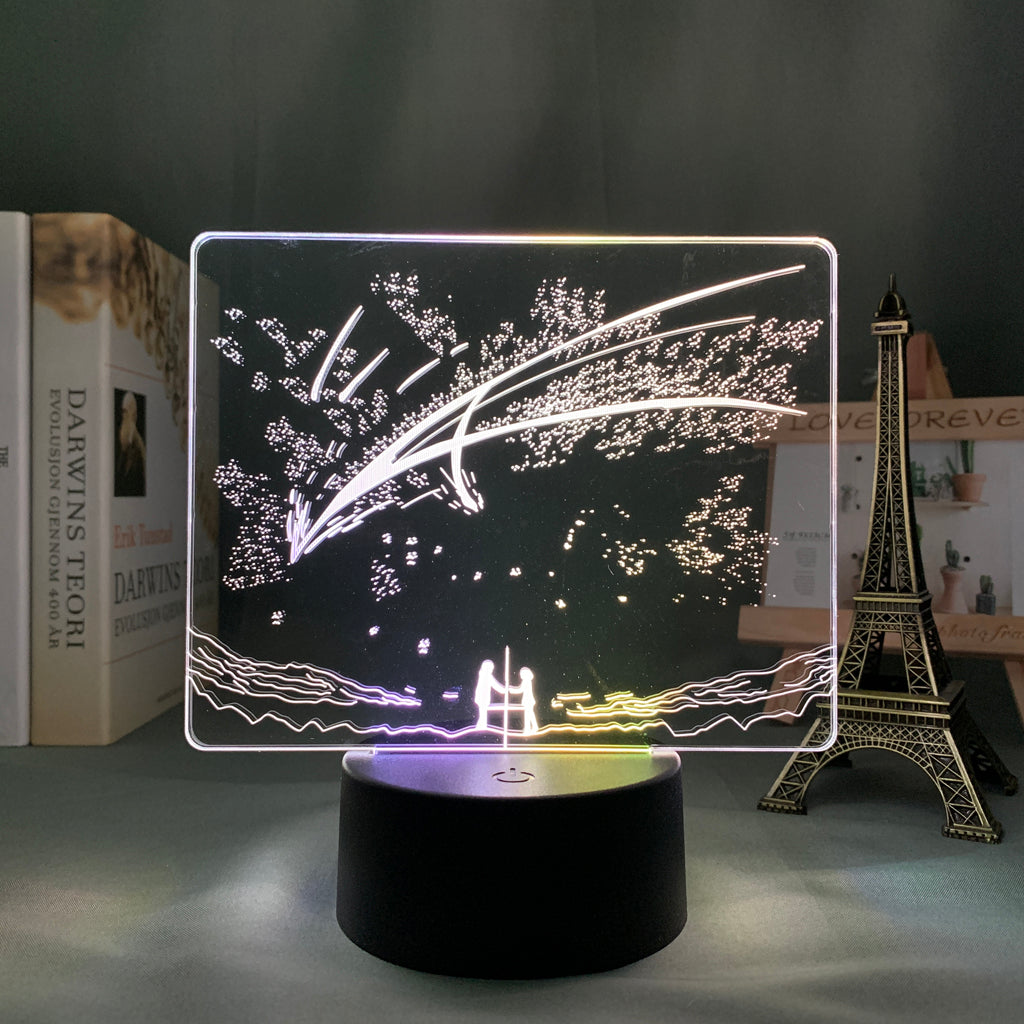 Anime Lamp: Mitsuha & Taki | Your Name
